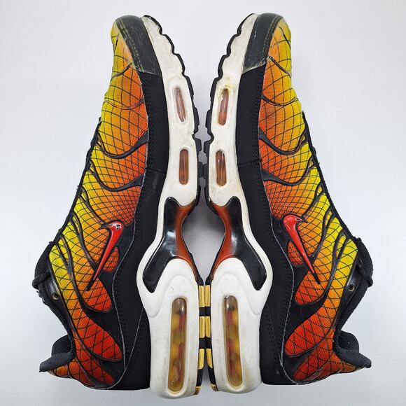 Nike Air Max Plus Greedy Multi-Color Athletic Shoes AV7021-001 Men's Size 9.5 - Picture 10 of 15